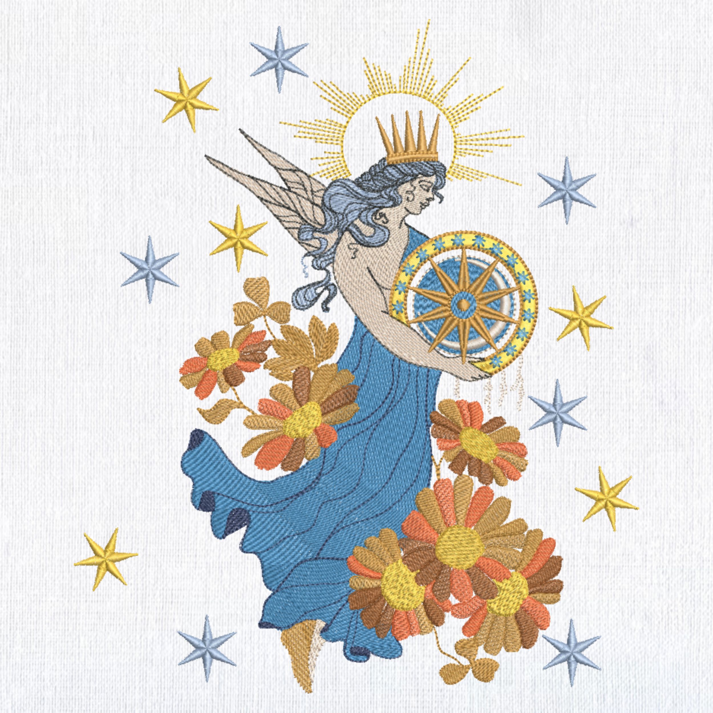 Celestial Crowned Goddess-4