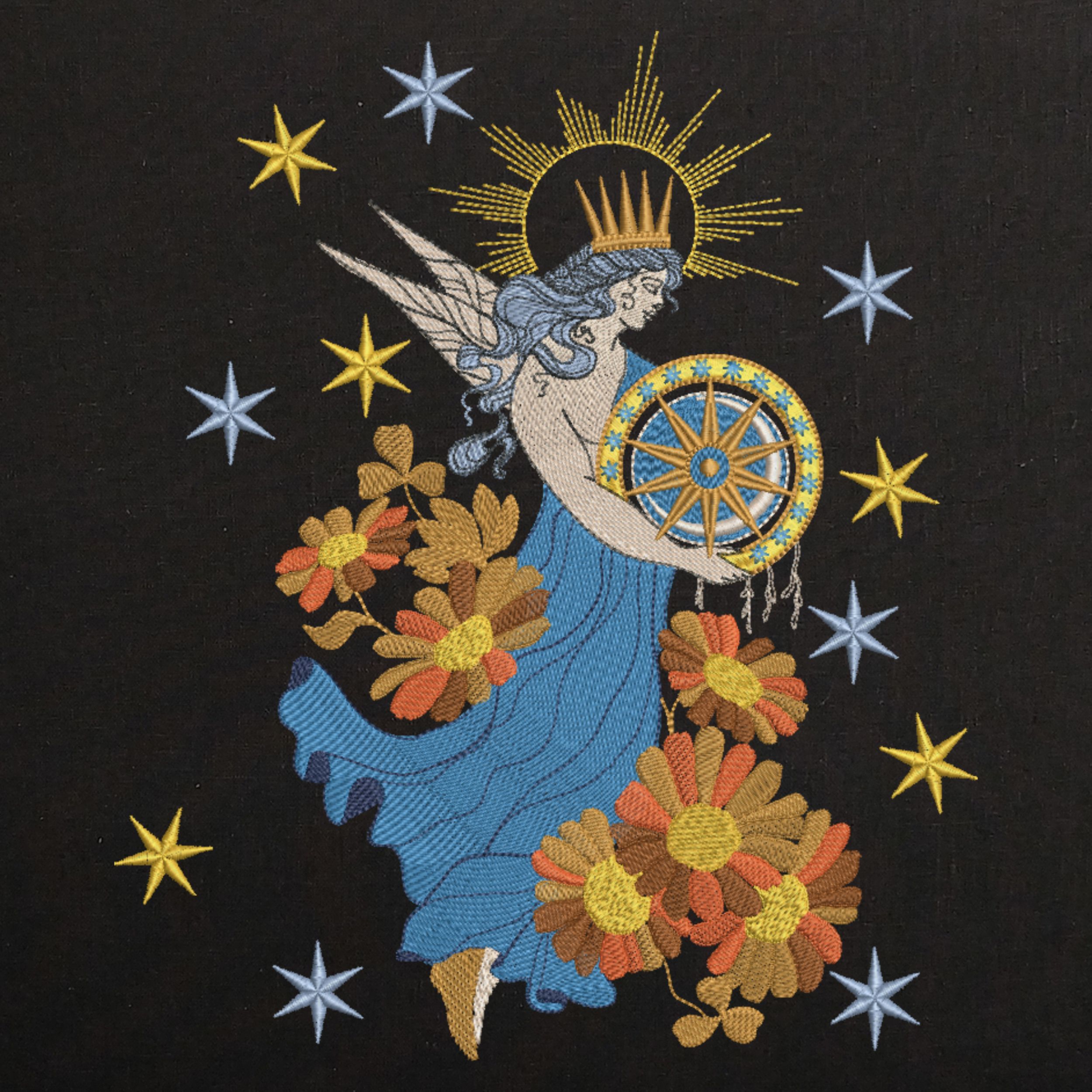 Celestial Crowned Goddess-5