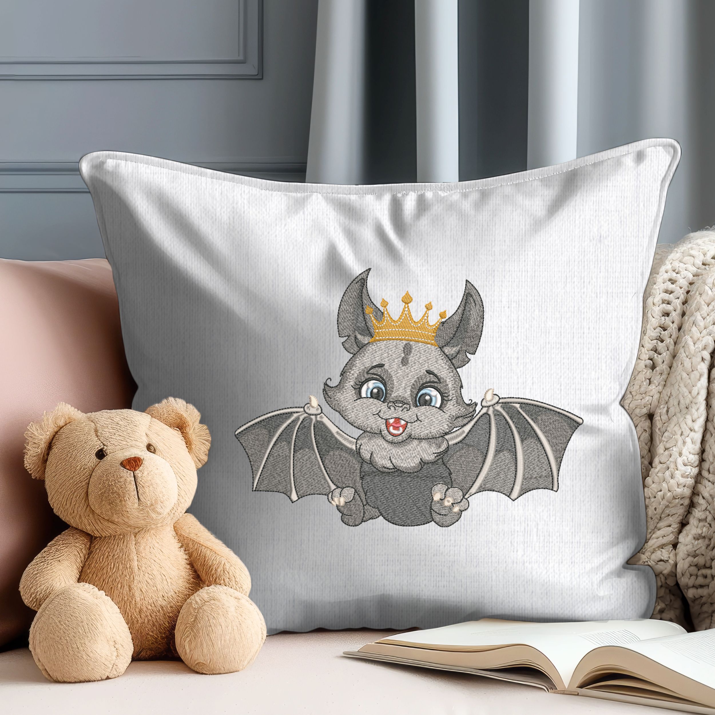 Cute Baby Bat King-7