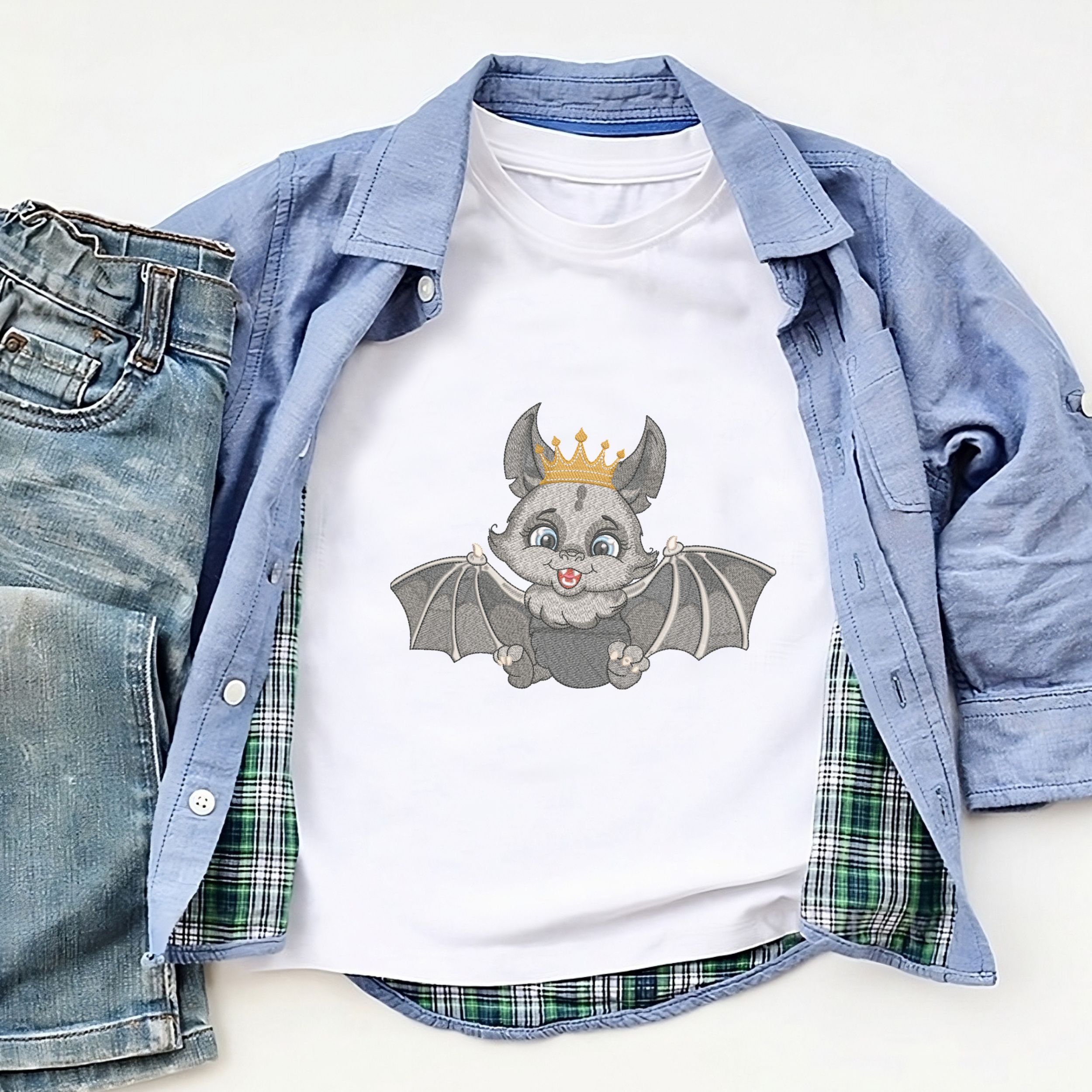 Cute Baby Bat King-8
