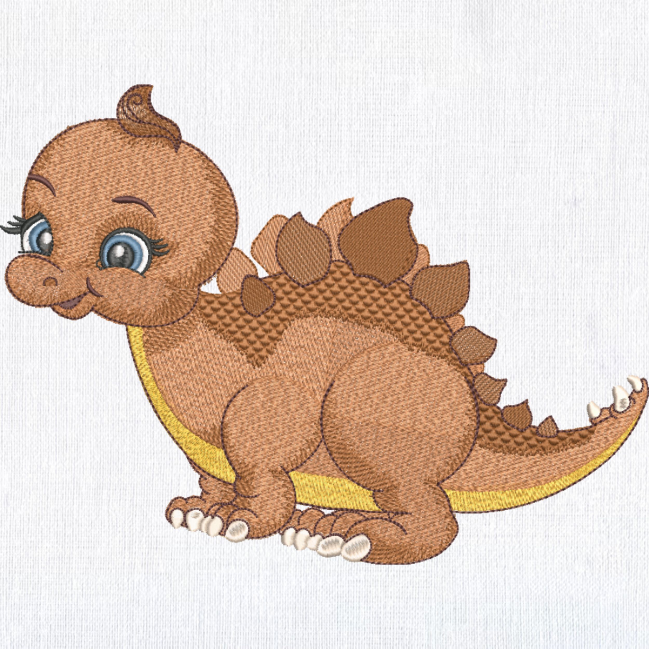 Set 3 Cartoon Dinosaur-7
