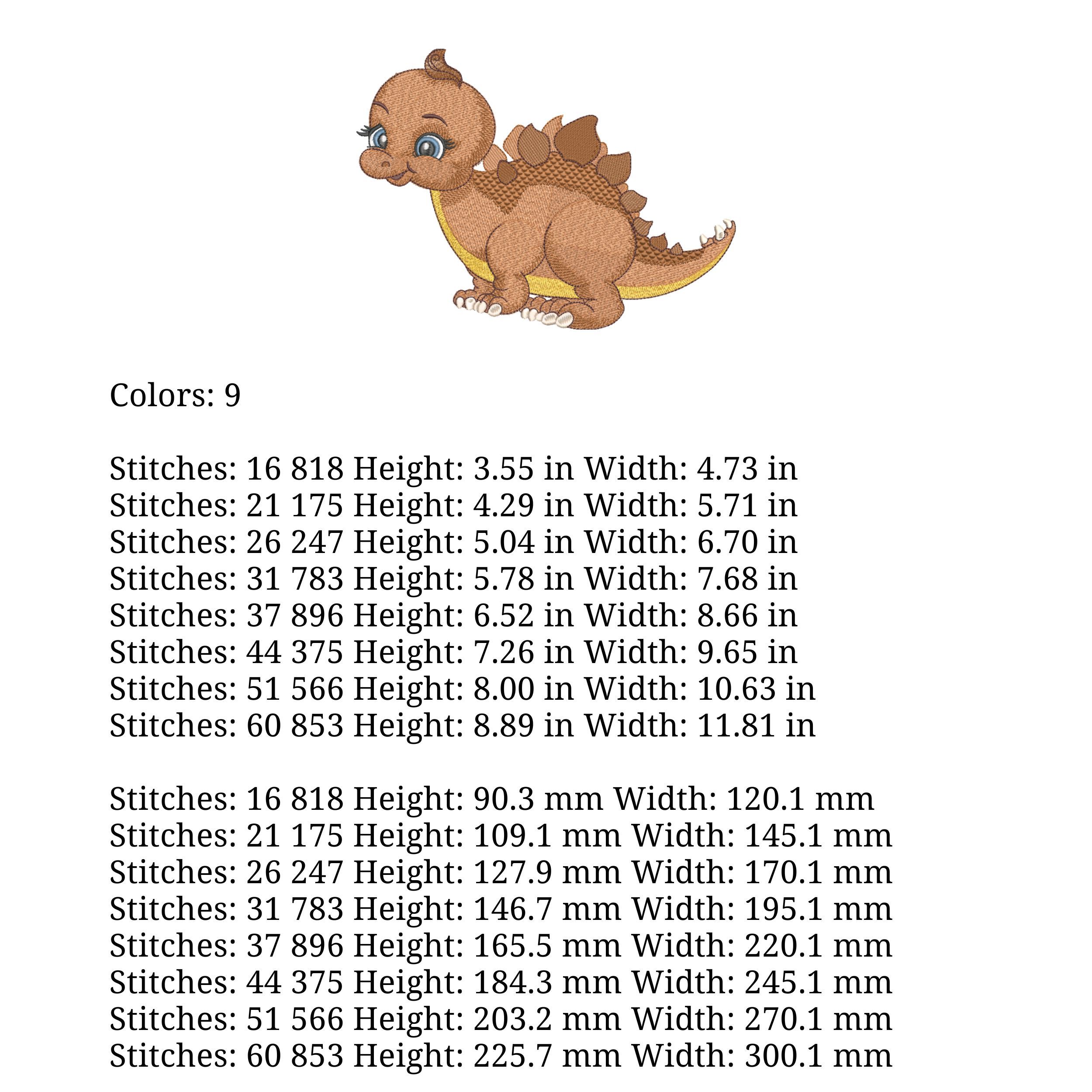 Set 3 Cartoon Dinosaur-8