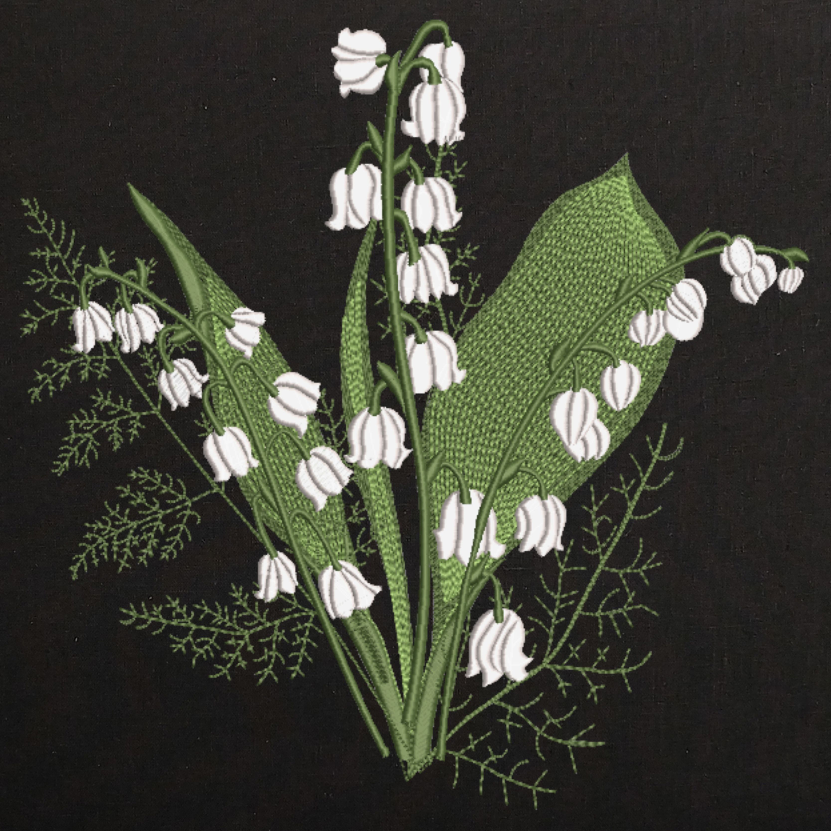 Bouquet of lilies of the valley