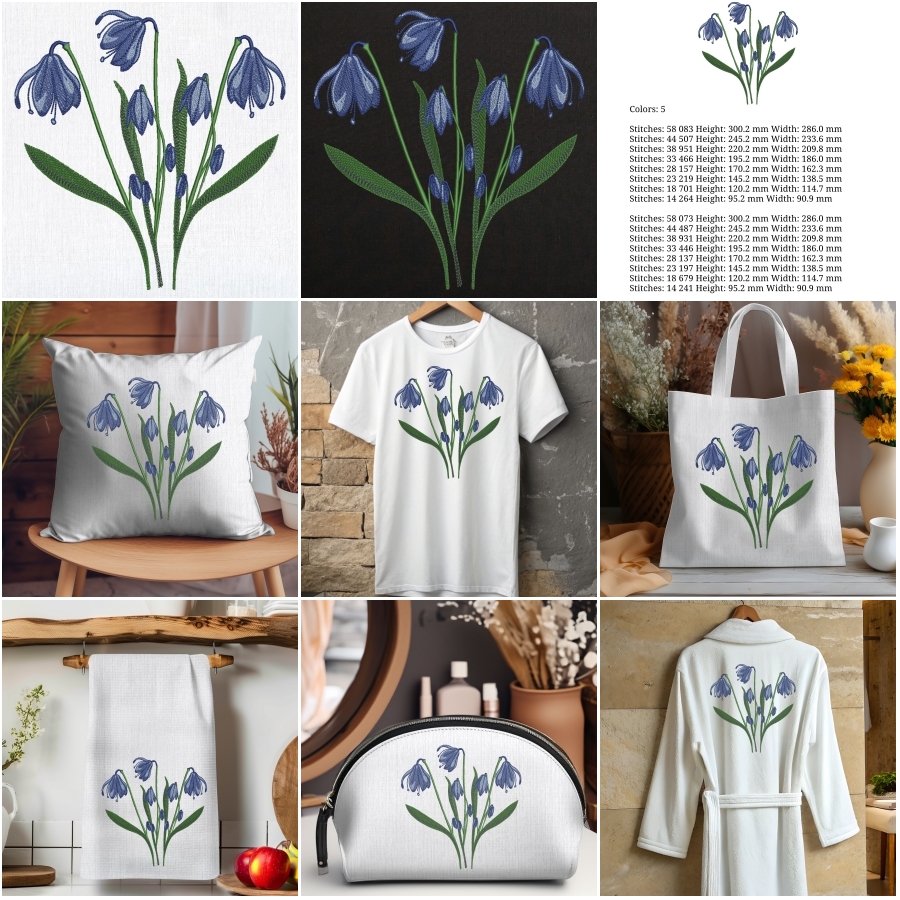 Spring Bluebells Flower