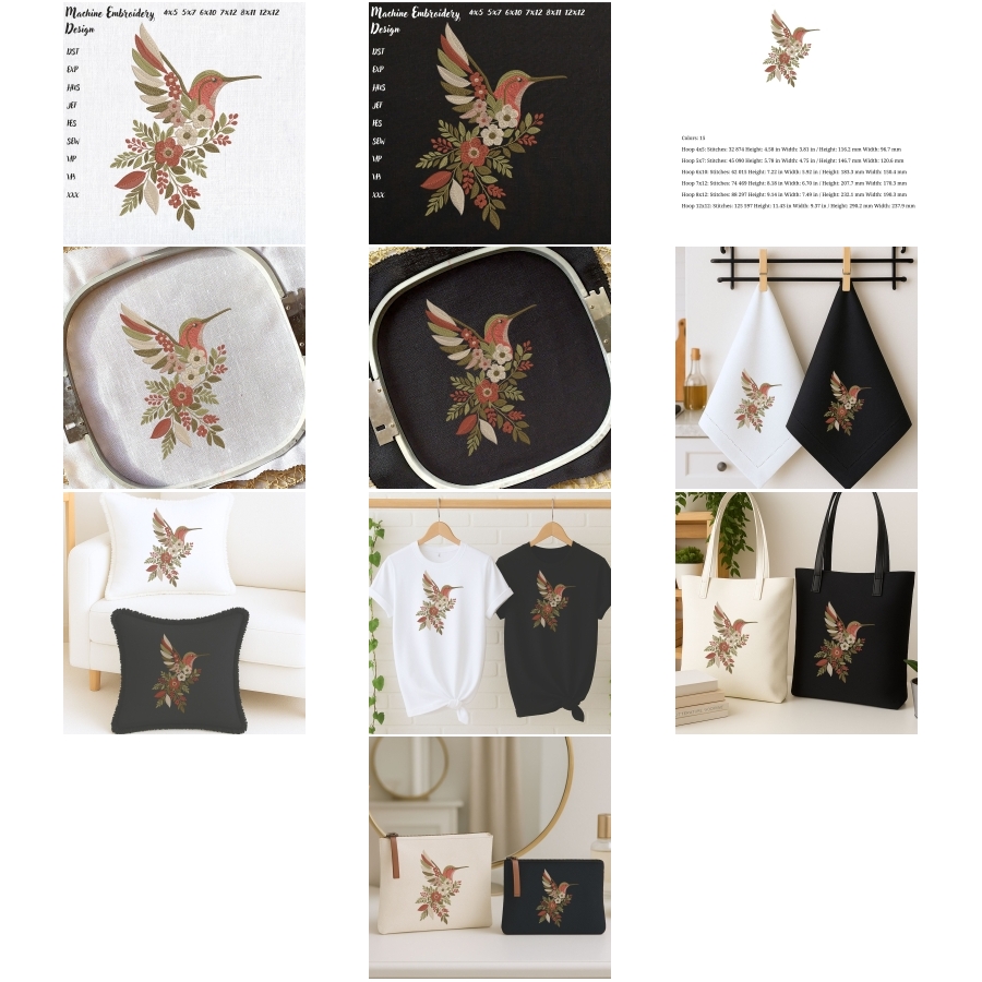 Floral Hummingbird