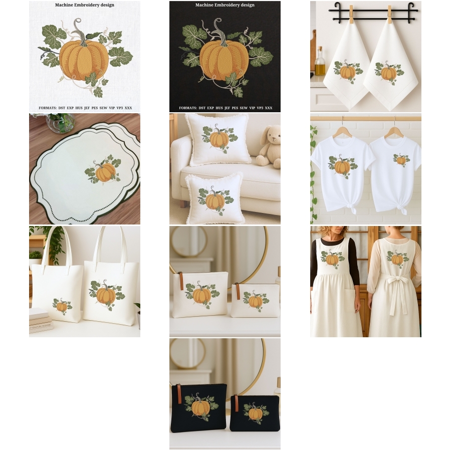Fall Pumpkin Autumn Rustic Style