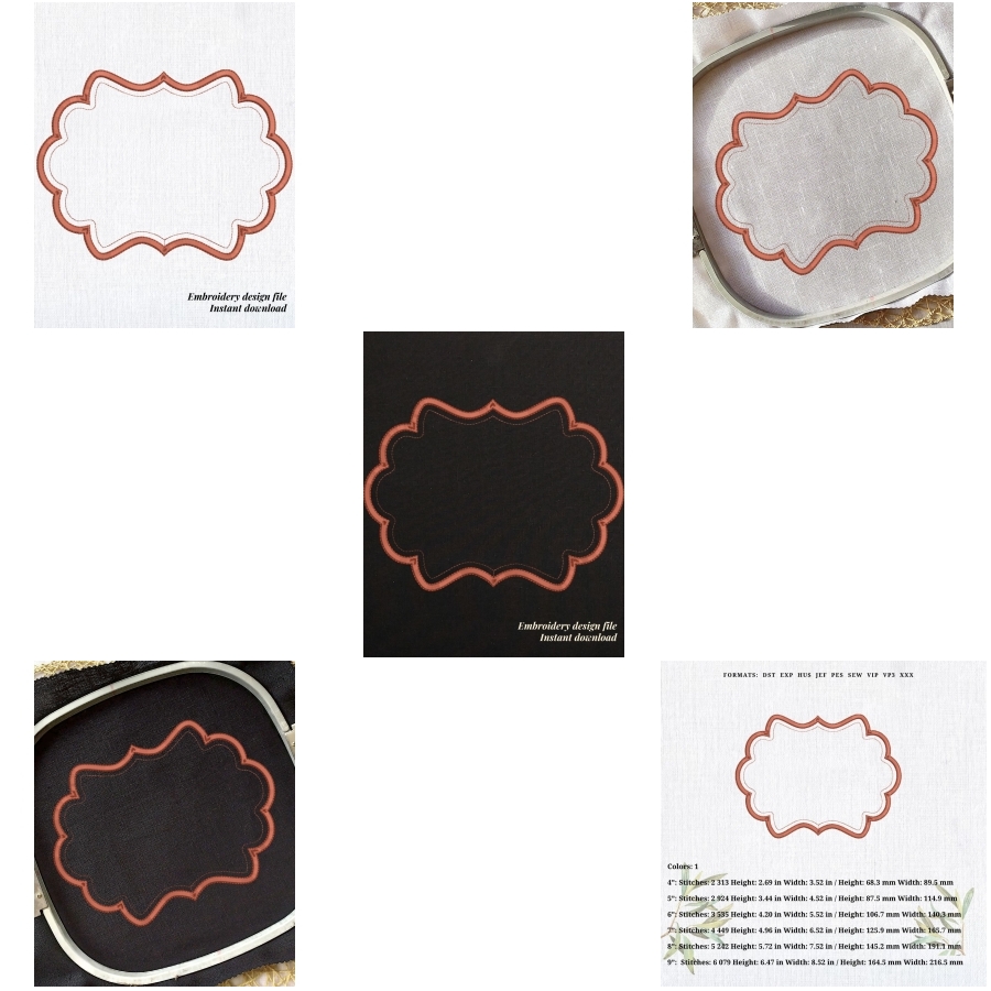 Ornate Wedding Monogram 6