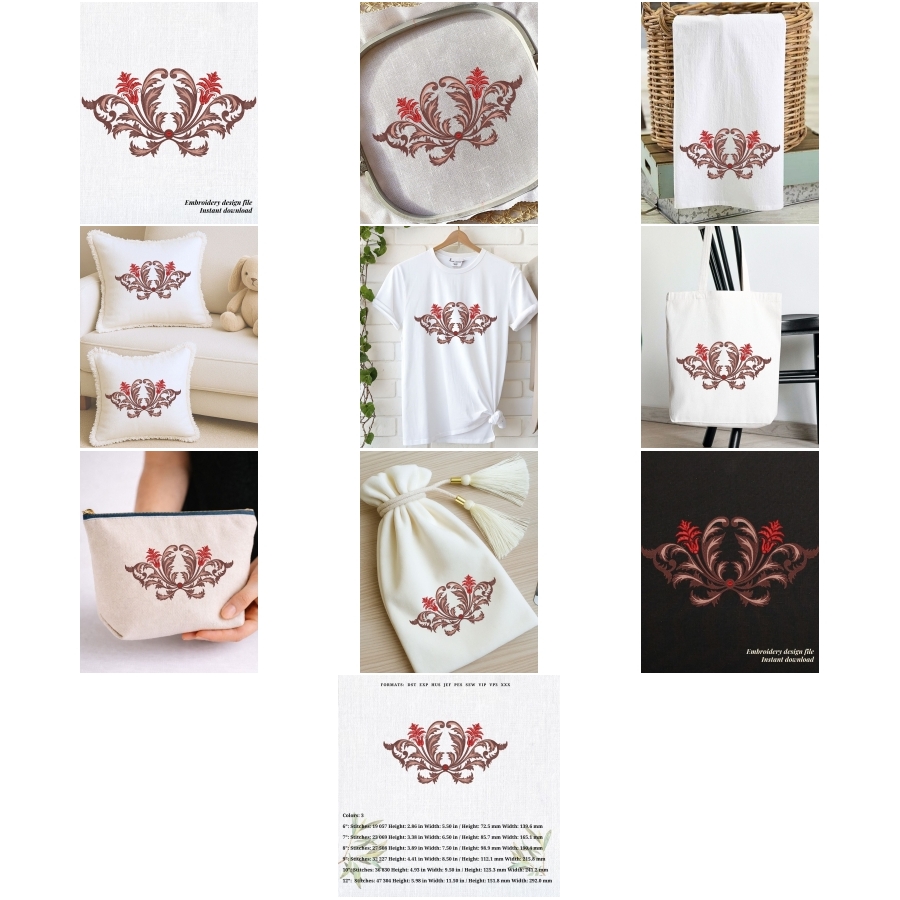 Floral Wedding Monogram