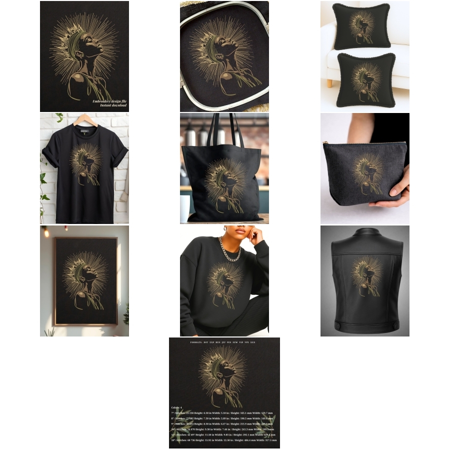 African woman Face. Afro Queen portrait