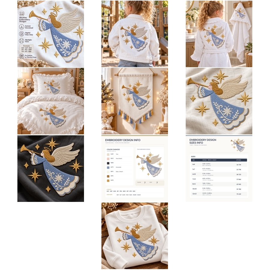 Christmas Angel For Babies And Kids