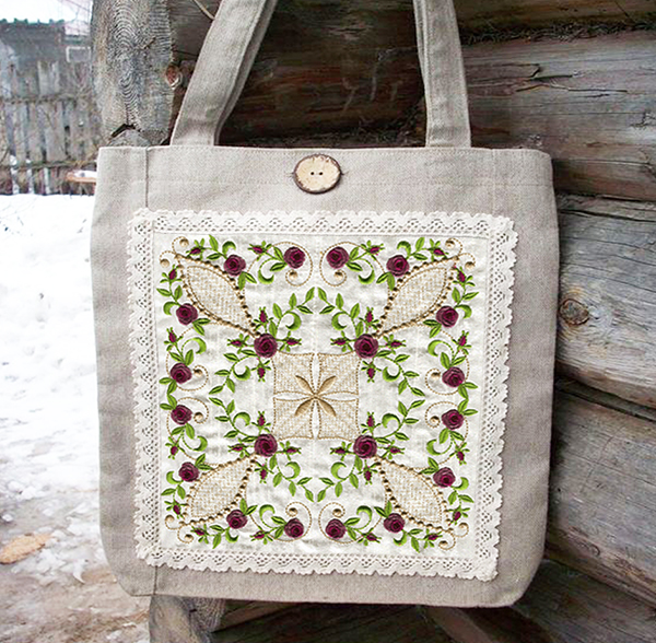 ROSE BULLION QUILT BLOCKS-6