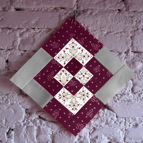 ROSE BULLION QUILT BLOCKS-9