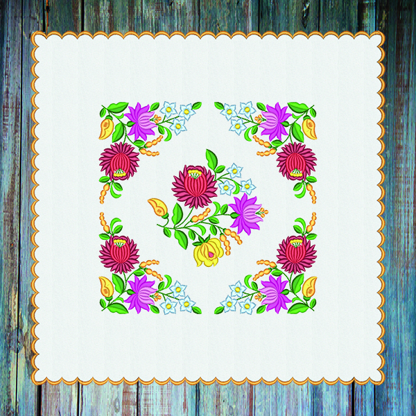 Vibrant Hungarian Flowers-16