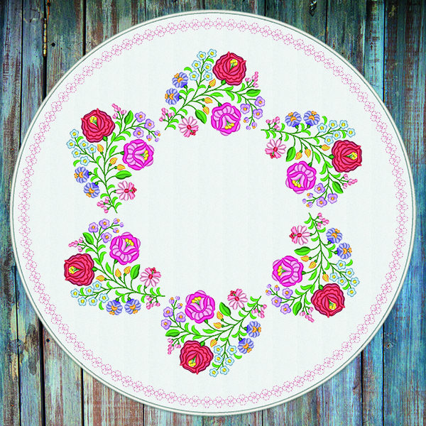 Vibrant Hungarian Flowers-17