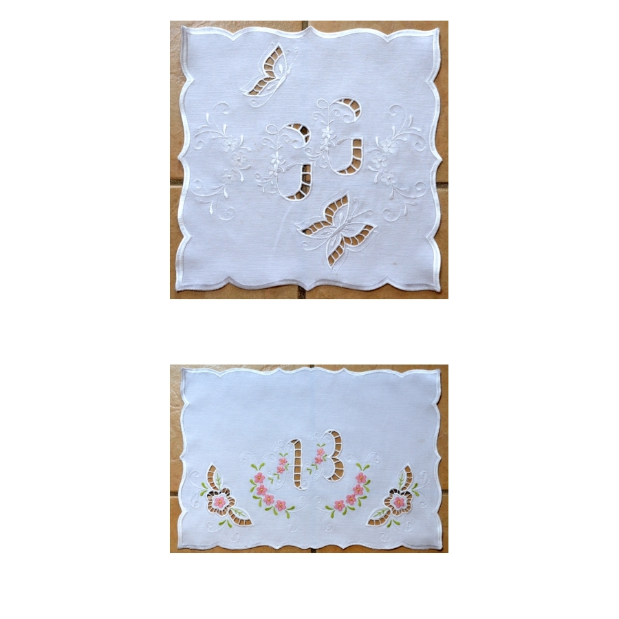 CUTWORK MONOGRAMS 