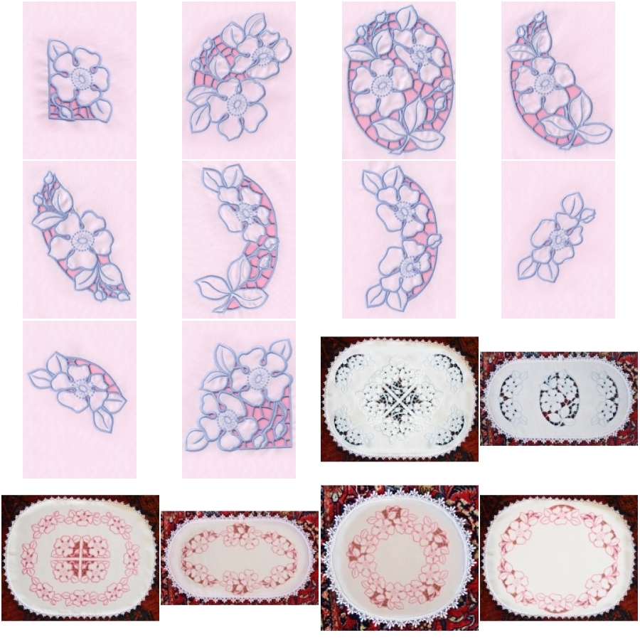 BLUE LILY CUTWORK 