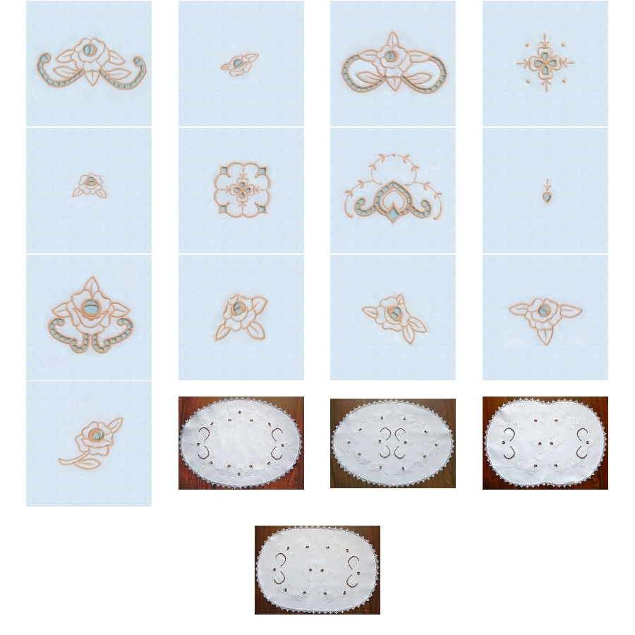 HEARTS AND ROSES CUTWORK 