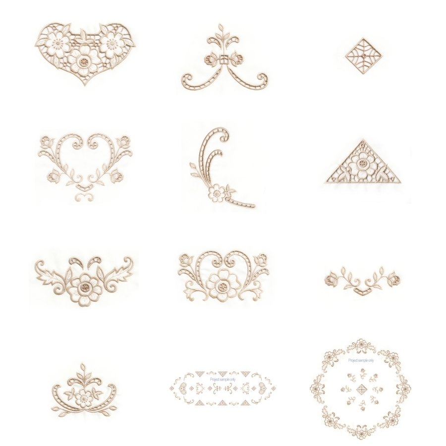CUTWORK FLOWERS 