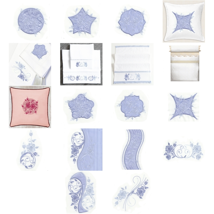 TWO TONE ELEGANCE APPLIQUE