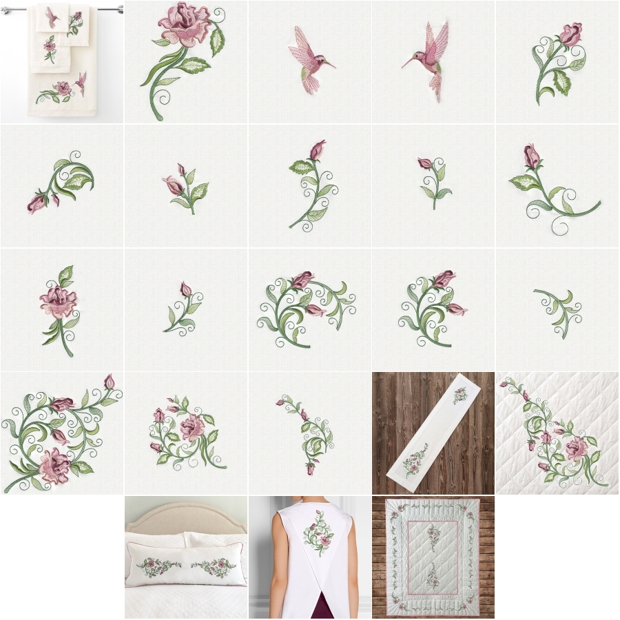 SYMPHONY OF ROSES COMBO SET