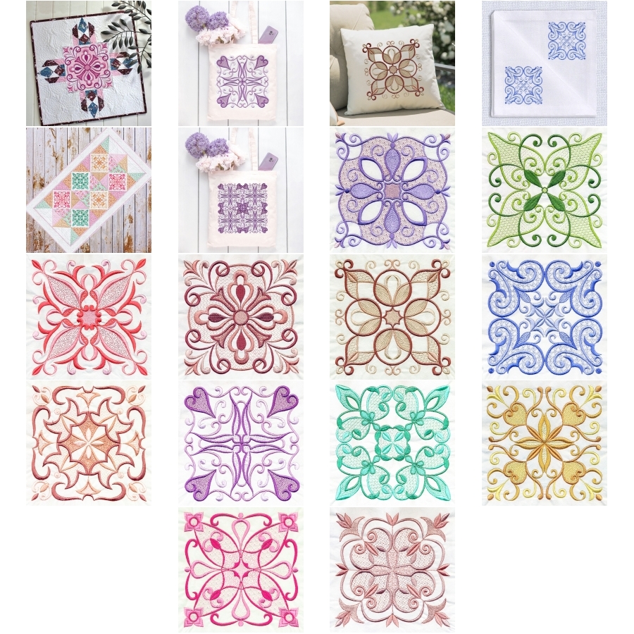 BAROQUE QUILT BLOCKS