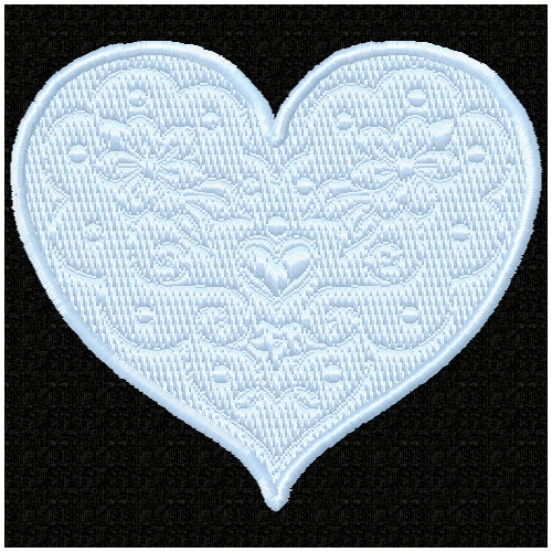 Embossed Hearts-8