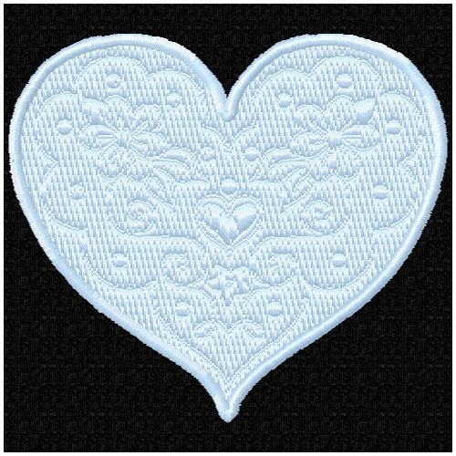 Embossed Hearts-8