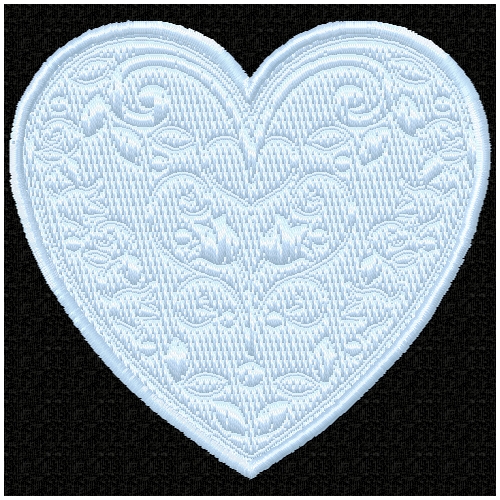 Embossed Hearts-9