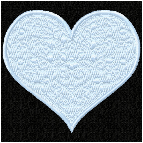 Embossed Hearts-11