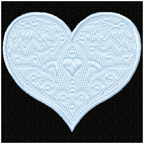 Embossed Hearts-12