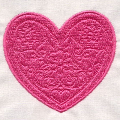 Embossed Hearts | OregonPatchWorks