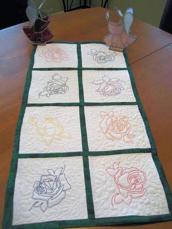 Line Work Roses, Versions 1 or 2