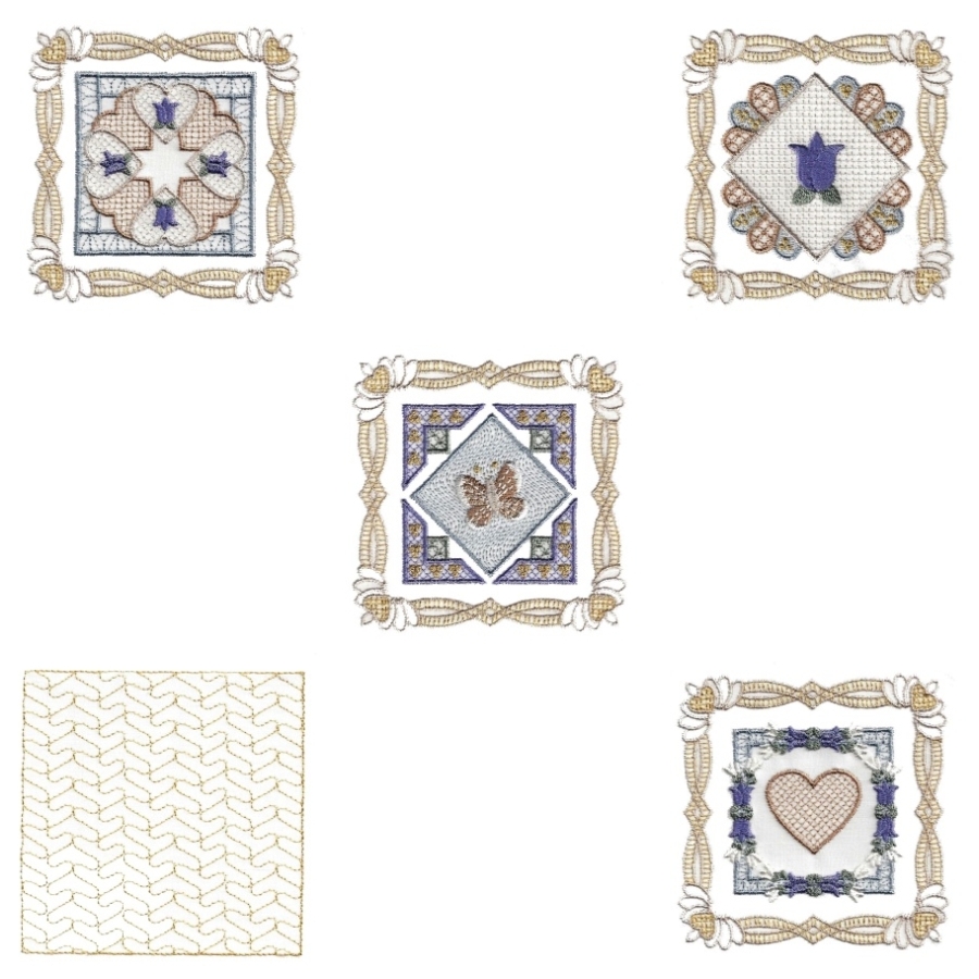 Lacy Tulip Blocks II 