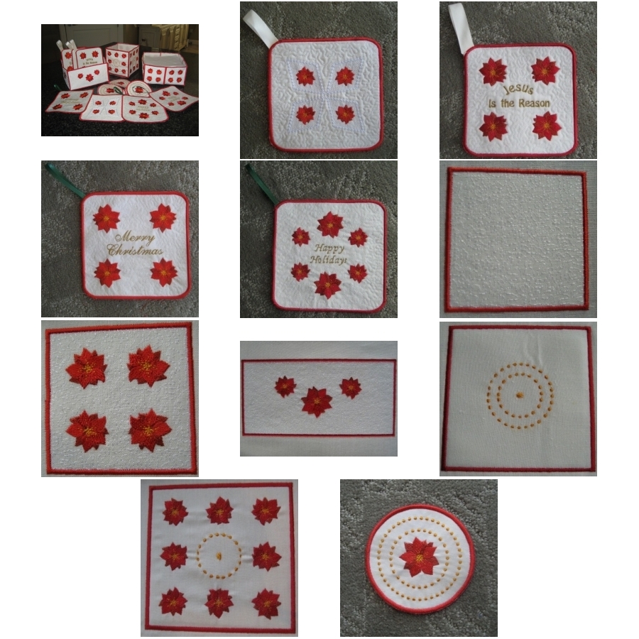 Pretty Pointsettias Accessories 
