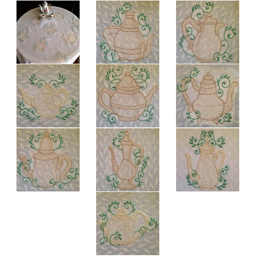 Antique Teapots 