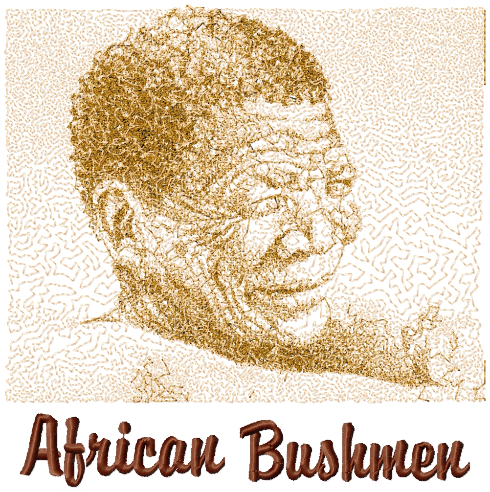 African, Photo stitch, Portrait, Bushmen, Native, People, Men, Hunters, Koisan