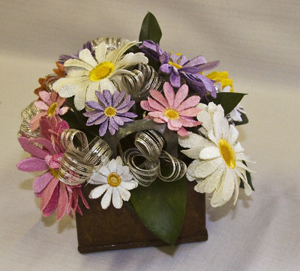 3-D Gerberas & Daisies    -4