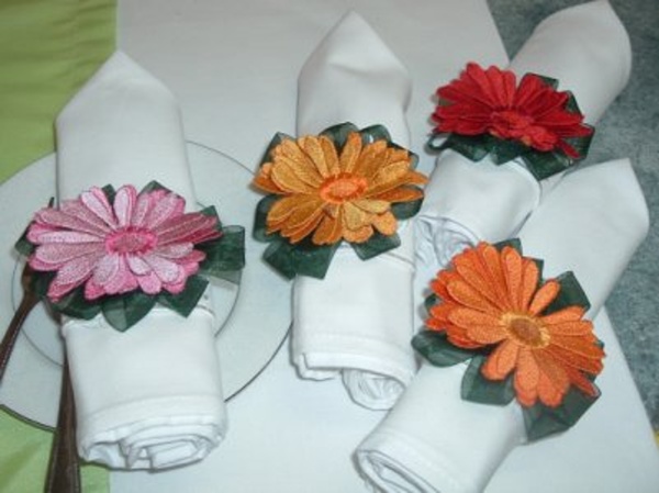 3-D Gerberas & Daisies    -8