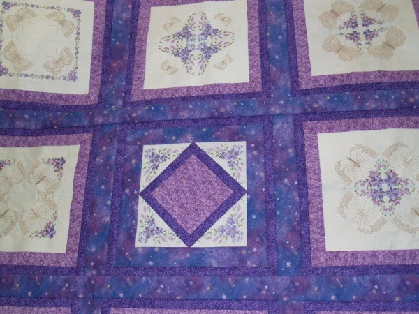 8x8 Butterfly Quilt 1 -4