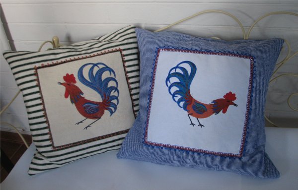 5x7 Roosters -5