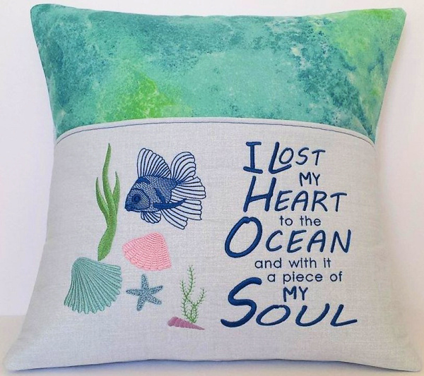 Ocean Reading Pillow 1-4