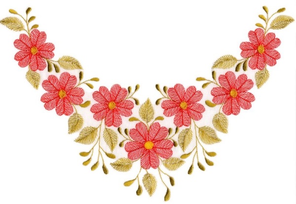 Floral Necklines-14