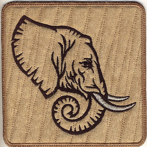 Elephant Coaster, Mug Rugs and Hot Pads-4