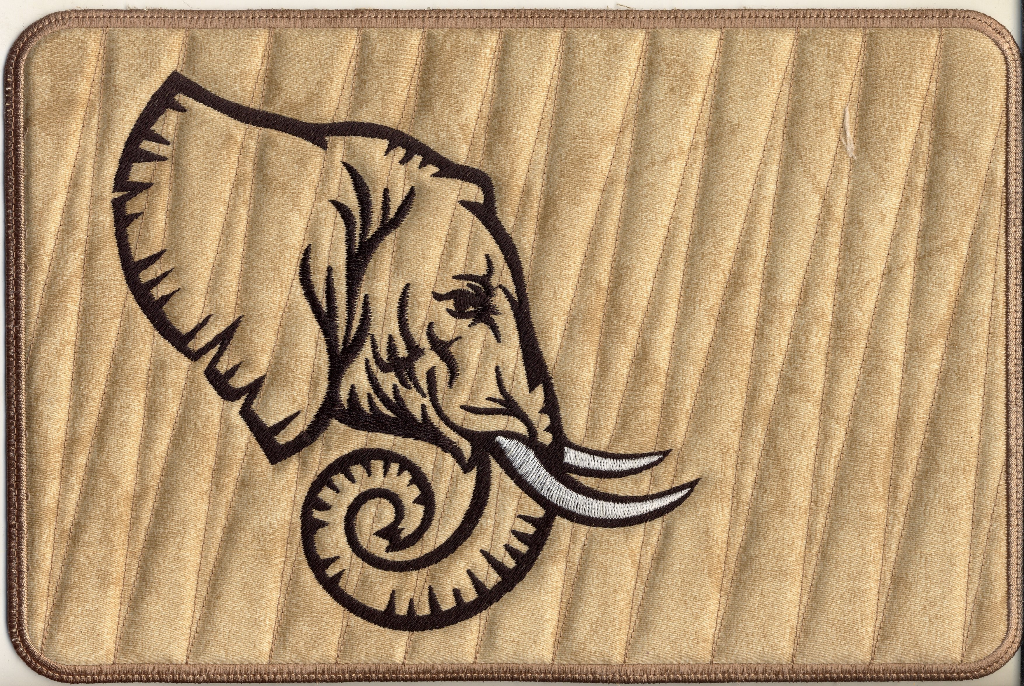 Elephant Coaster, Mug Rugs and Hot Pads-8