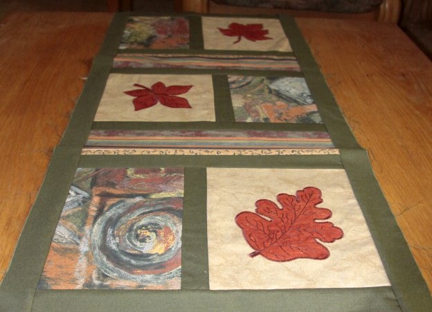 5x7 Mixed Media Leaves-6