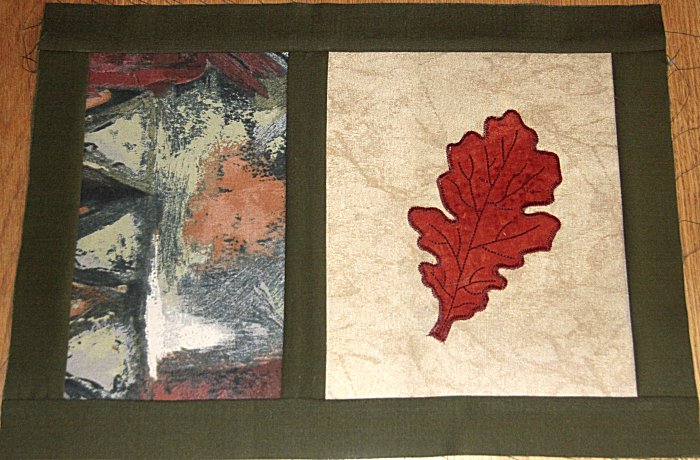 5x7 Mixed Media Leaves-8