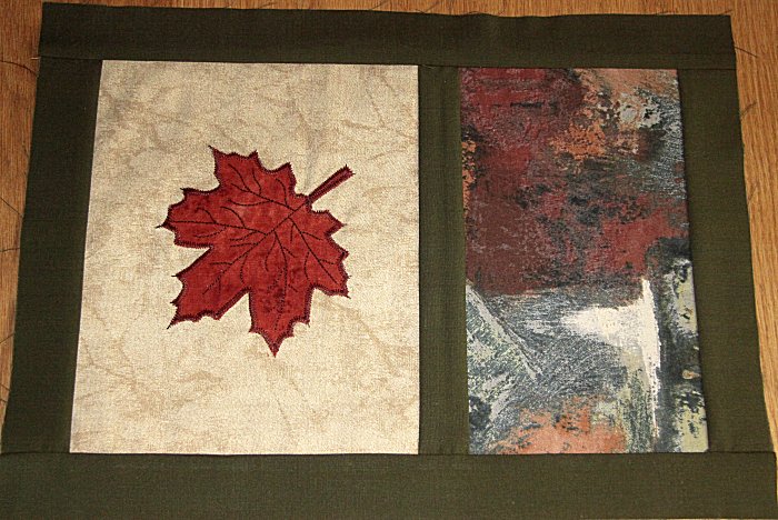 5x7 Mixed Media Leaves-9