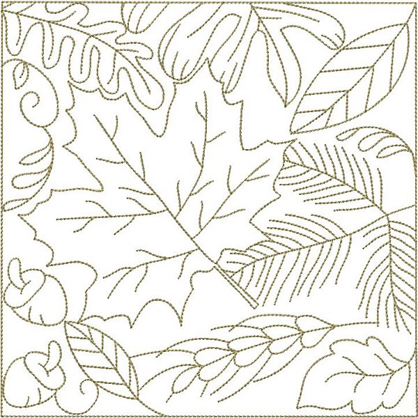 Leaf Outline Blocks-7