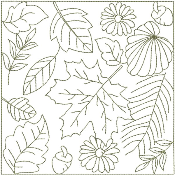 Leaf Outline Blocks-8