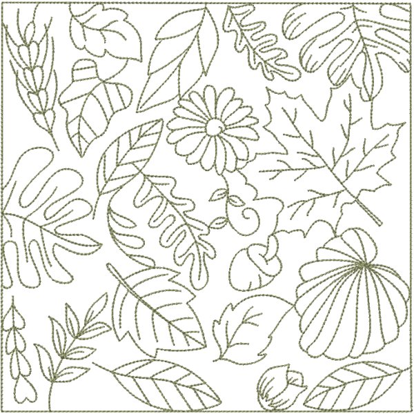 Leaf Outline Blocks-13